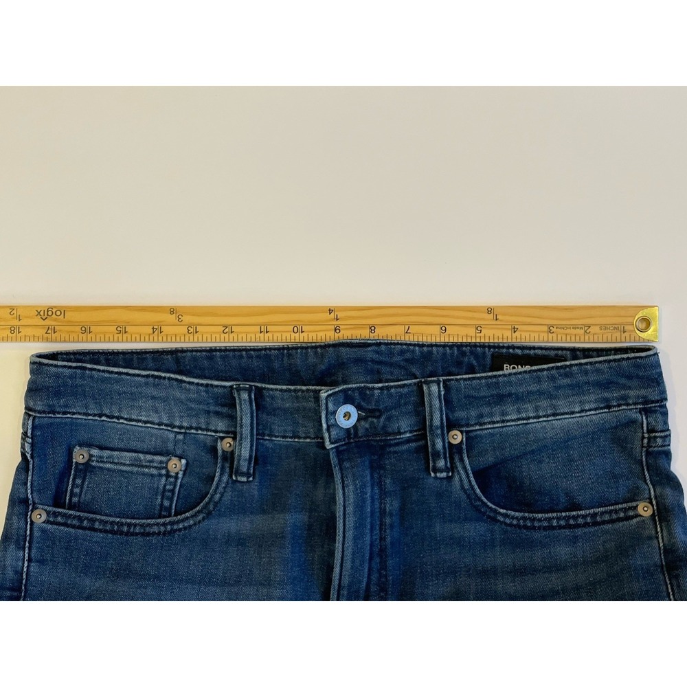 Bonobos Tailored Fit Jeans Mens 34x36 Denim Blue Cotton Stretch Medium Wash - Picture 7 of 9